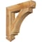 Ekena Millwork Imperial Arts & Crafts Rough Sawn Bracket, Western Red Cedar, 4"W x 22"D x 22"H BKT04X22X22IMP03RWR - alternate 1